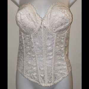 White Lace Corset